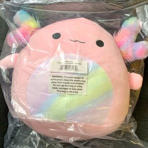 Squishmallow pink Axolotl